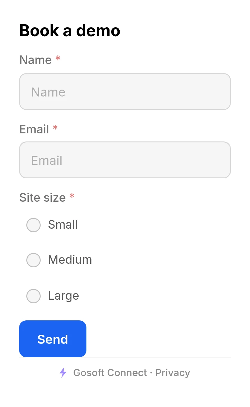 GoForms — Beautiful forms that actually convert
